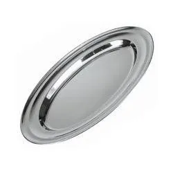 Vassoio ovale Inox (45cm) Cromo lucido 1100045 - immagine 1