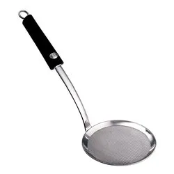Schiumarola Inox (12,5x35,5cm) TWIST Nero e Cromo 1736 - immagine 1