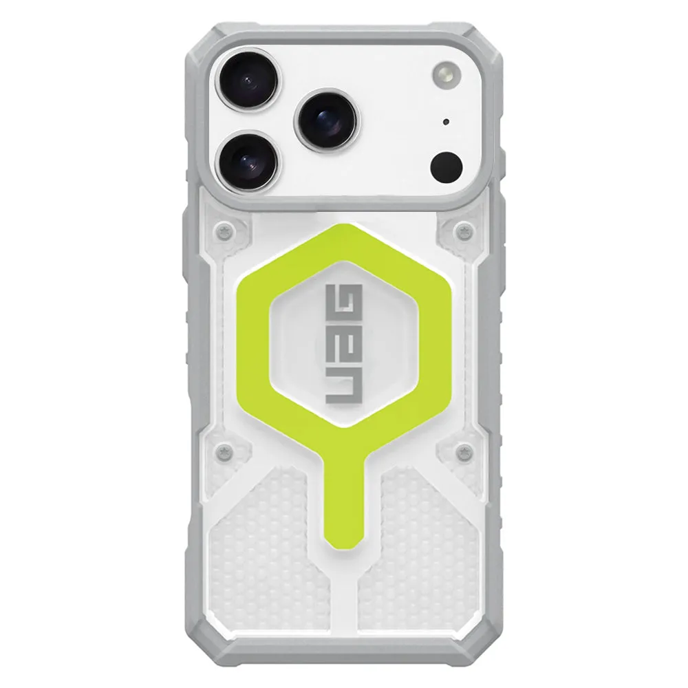 Custodia MagSafe per Apple iPhone 17 Pro, Urban Armor Gear, Pathfinder Clear, Verde - immagine 1
