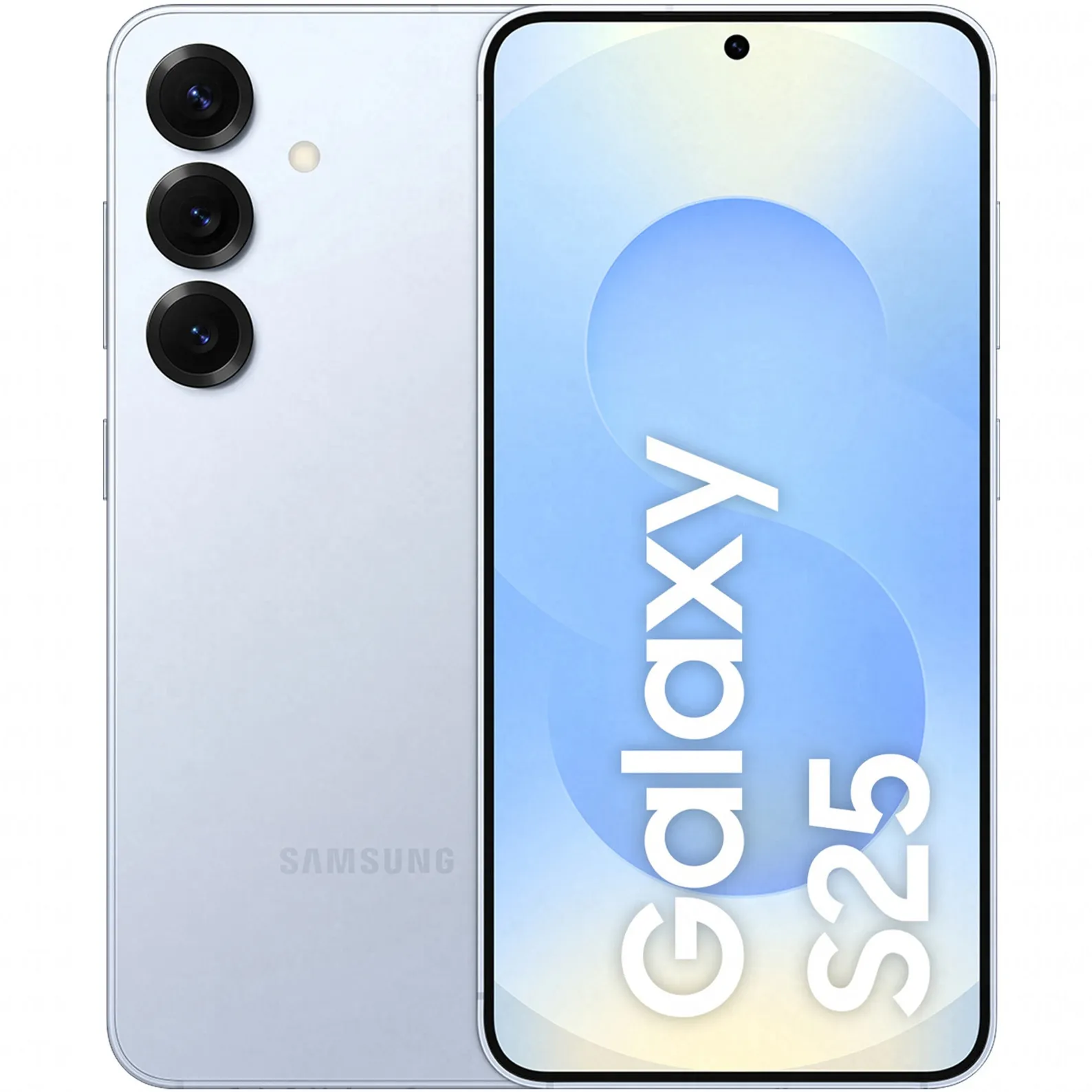 Galaxy S25 Smartphone AI, Display 6.2'''' FHD+ Dynamic AMOLED 2X, Fotocamera 50MP, RAM 12GB, 128GB, 4.000 mAh, Icyblue, Handy - immagine 1