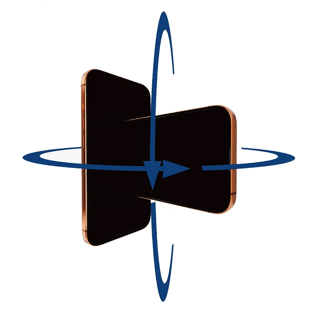 Pellicola Protettiva Schermo Privacy Anank 5X Rinforzata 360 per Apple iPhone 17 Air, Vetro Temperato, Full Glue, 2.5D - immagine 1
