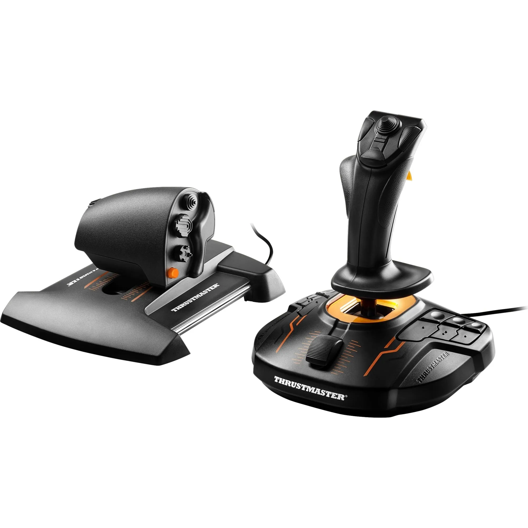 T-16000M FCS Hotas Nero, Arancione USB Joystick Analogico/Digitale PC - immagine 1