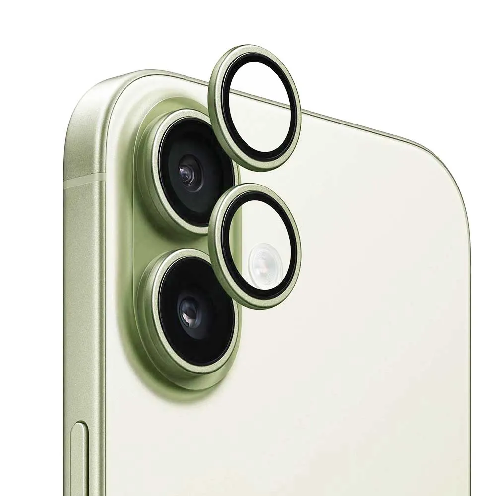 Pellicola protettiva Anank AR per fotocamera posteriore per Apple iPhone 17, Vetro Temperato, Verde - immagine 1