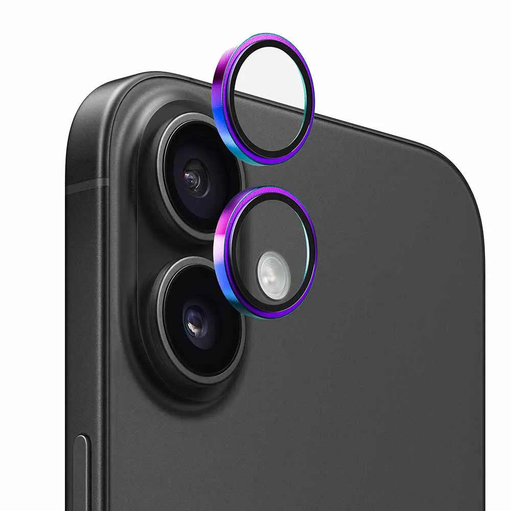 Pellicola protettiva Anank AR per fotocamera posteriore per Apple iPhone 17, Vetro Temperato, Multicolore - immagine 1