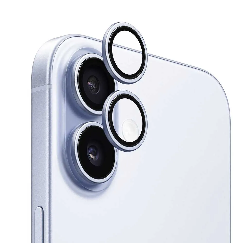 Pellicola protettiva Anank AR per fotocamera posteriore per Apple iPhone 17, Vetro Temperato, Blu - immagine 1