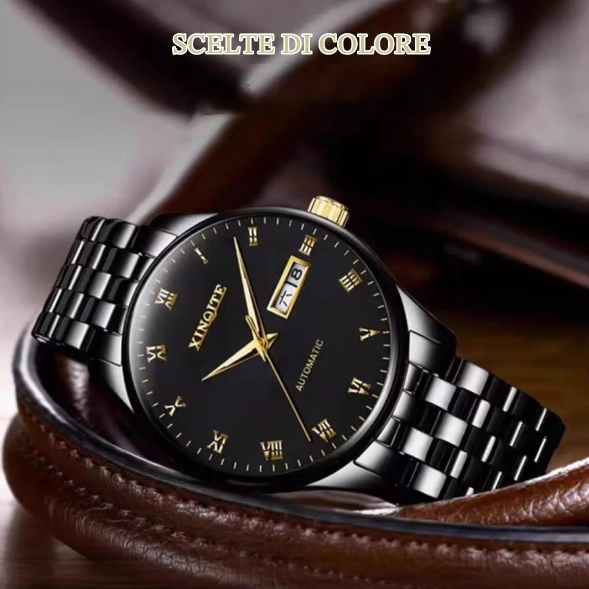 HEYOZURY Cinturini per Orologio in Metallo in Acciaio Inossidabile per Orologi con Estremità Dritta e Curva 18mm 19mm 20mm 21mm 22mm 24mm Cinturini di Ricambio in Braccialetti per Uomini Donne - immagine 5