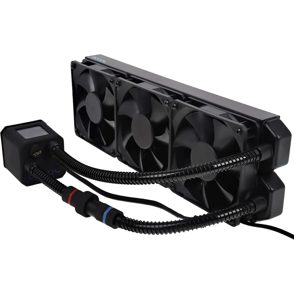 Eisbaer 360 CPU Processore Raffreddatore di liquidi tutto in uno 12 cm Nero, Raffreddamento ad acqua - immagine 1