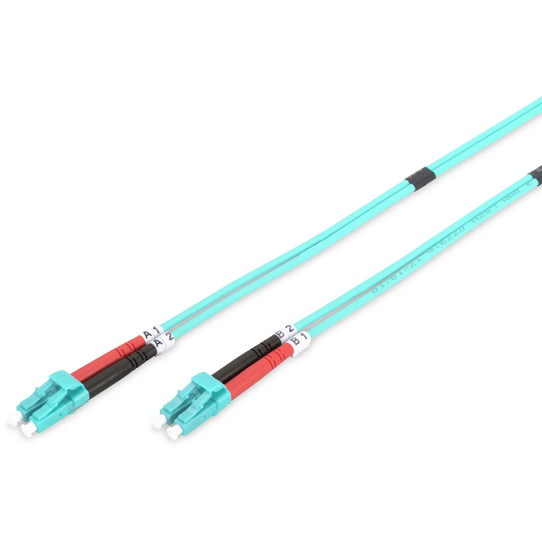 Cavo patch LWL, duplex, connettore LC > LC, multimode OM3 - immagine 1