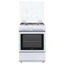 Cucina gas 4 zone Forno elettrico DL664EW White Classe A (60x60x85cm) - immagine 1