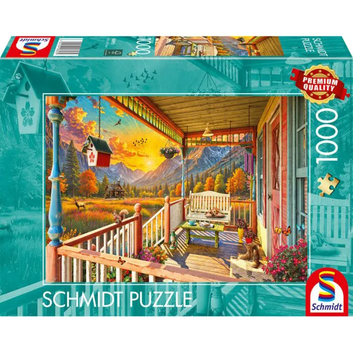 Veranda di montagna, Puzzle - immagine 1
