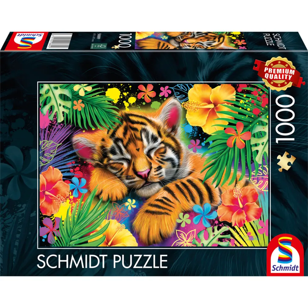 Cucciolo di tigre, Puzzle - immagine 1