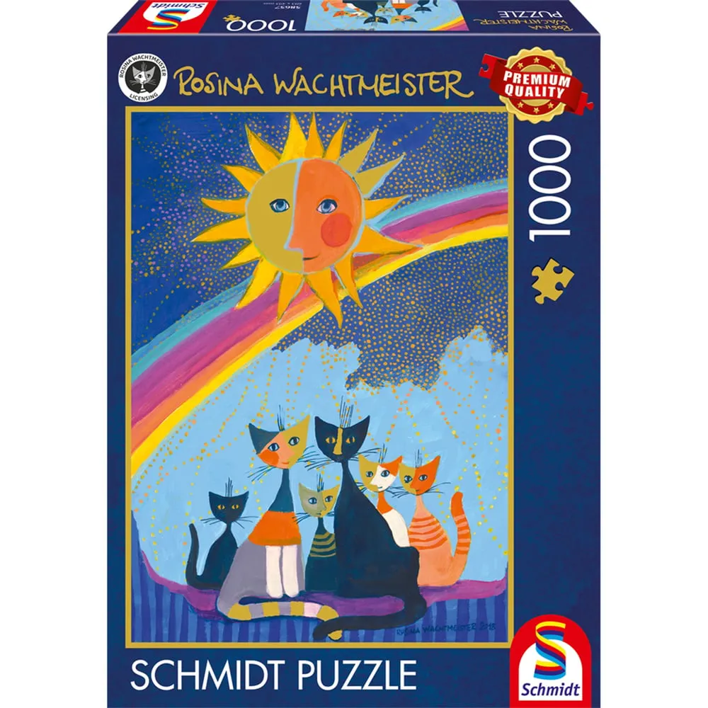 Rosina Wachtmeister: Im Goldregen, Puzzle - immagine 1