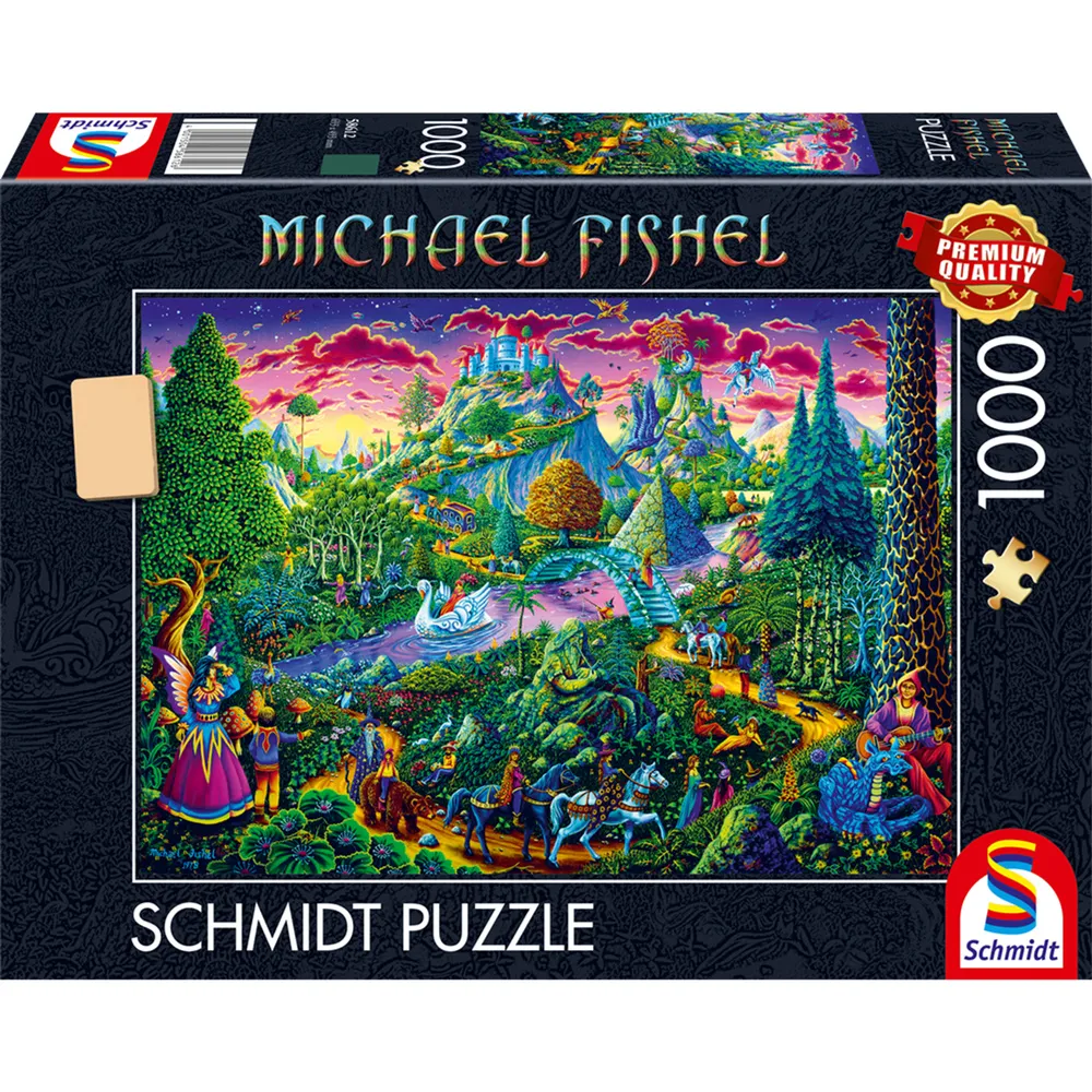 Michael Fishel: Mondo fantastico delle fiabe, Puzzle - immagine 1