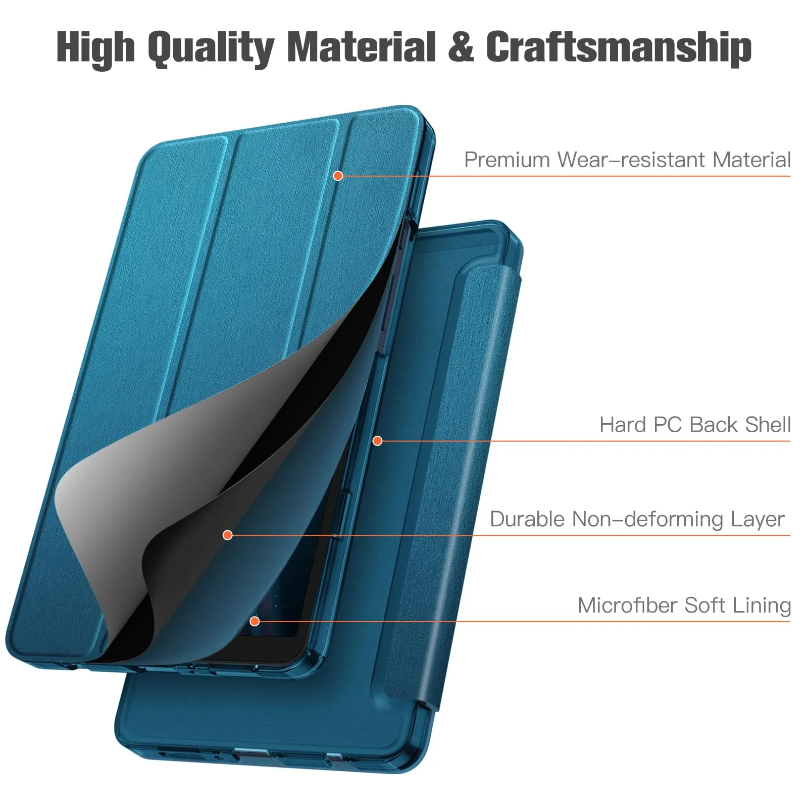 FINTIE Cover per Samsung Galaxy Tab A11 8,7 Pollici 2025 / Tab A9 8,7" 2023 - immagine 7