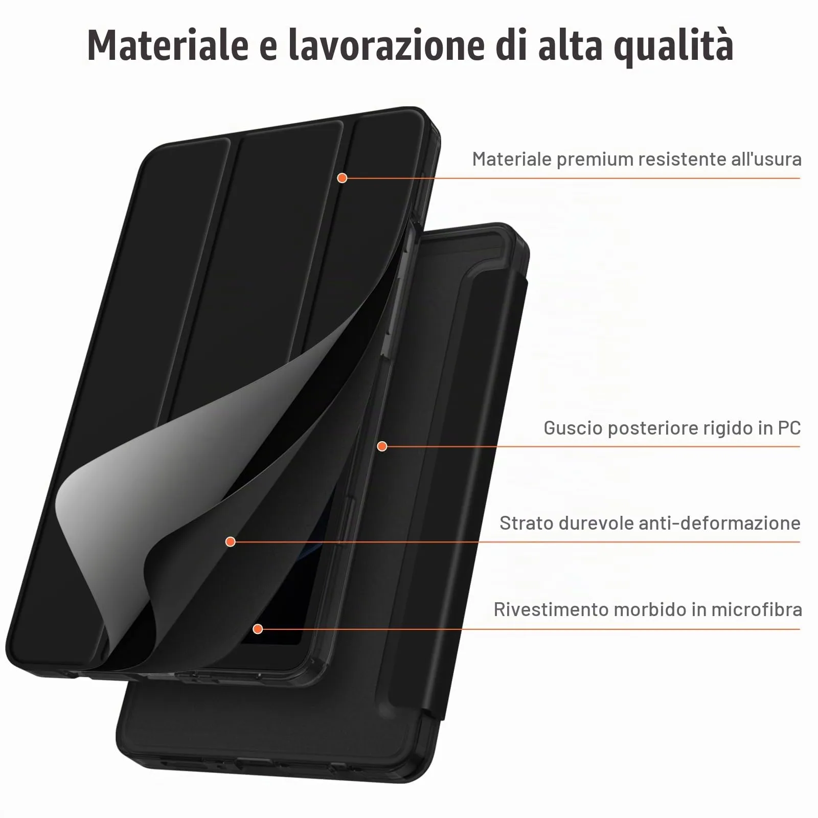 FINTIE Cover per Samsung Galaxy Tab A11 8,7 Pollici 2025 / Tab A9 8,7" 2023 - immagine 7