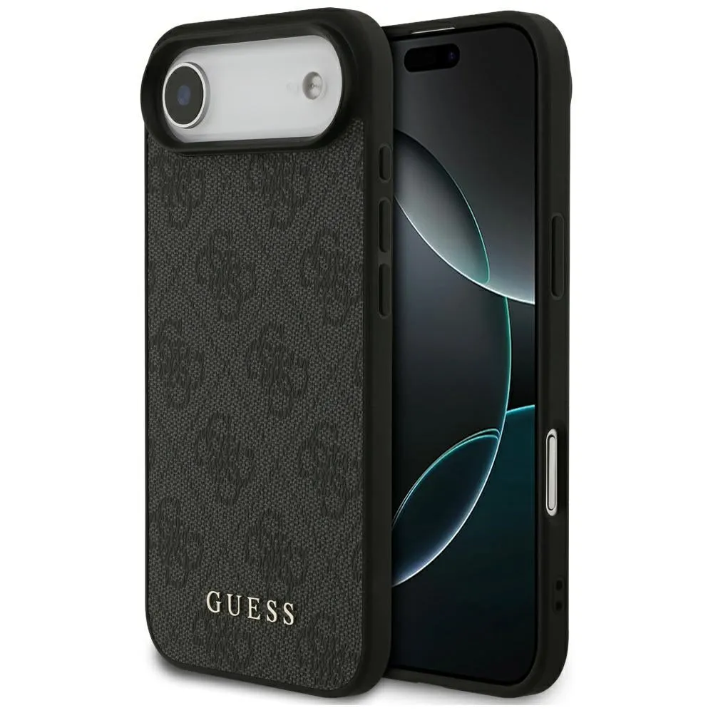 Custodia per Apple iPhone 17 Air, Guess, 4G Classic, Nera - immagine 1