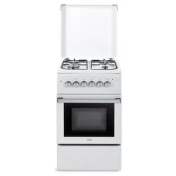 Cucina gas 4 zone Forno elettrico DL554EW2 White (50x55x84cm) - immagine 1