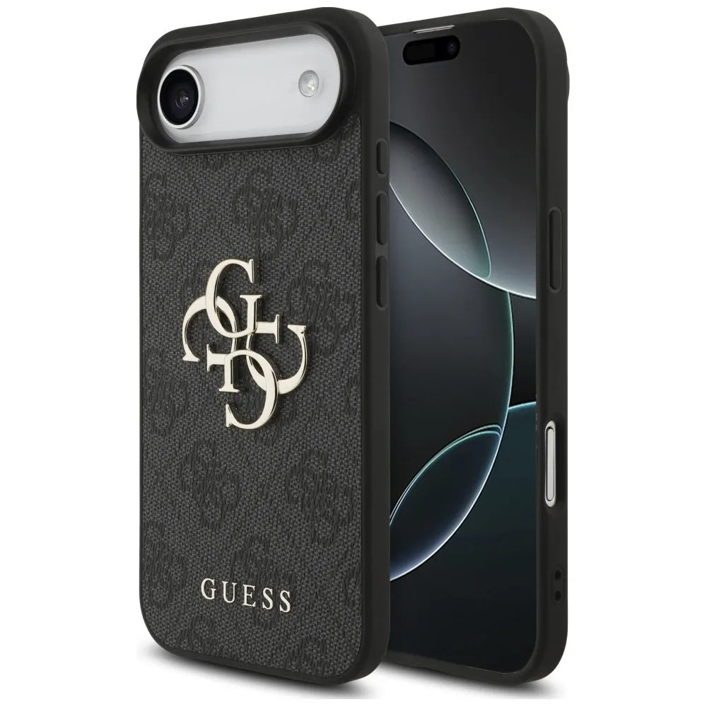 Custodia per Apple iPhone 17 Air, Guess, 4G Big Logo, Nera - immagine 1