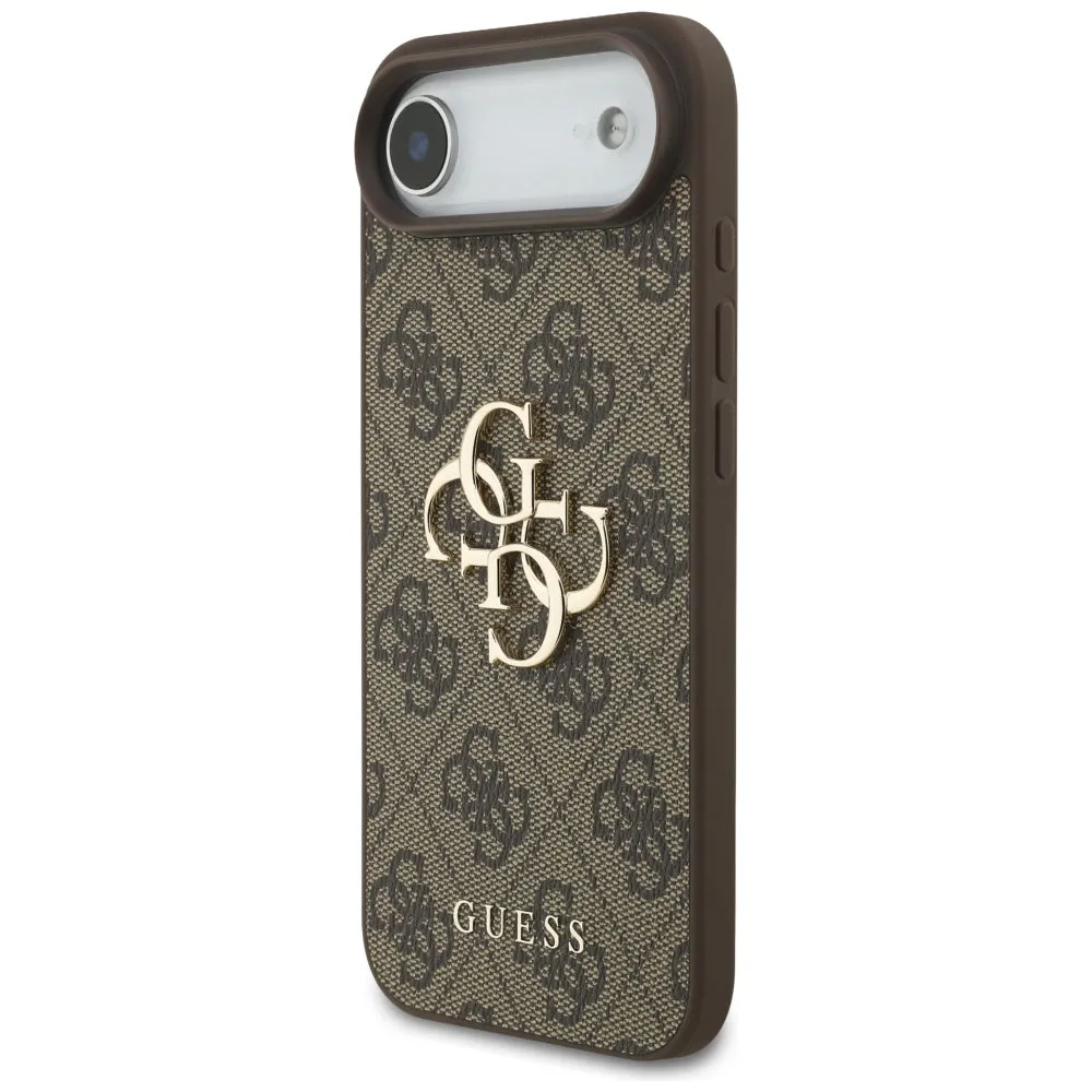 Custodia per Apple iPhone 17 Air, Guess, 4G Big Logo, Marrone - immagine 1