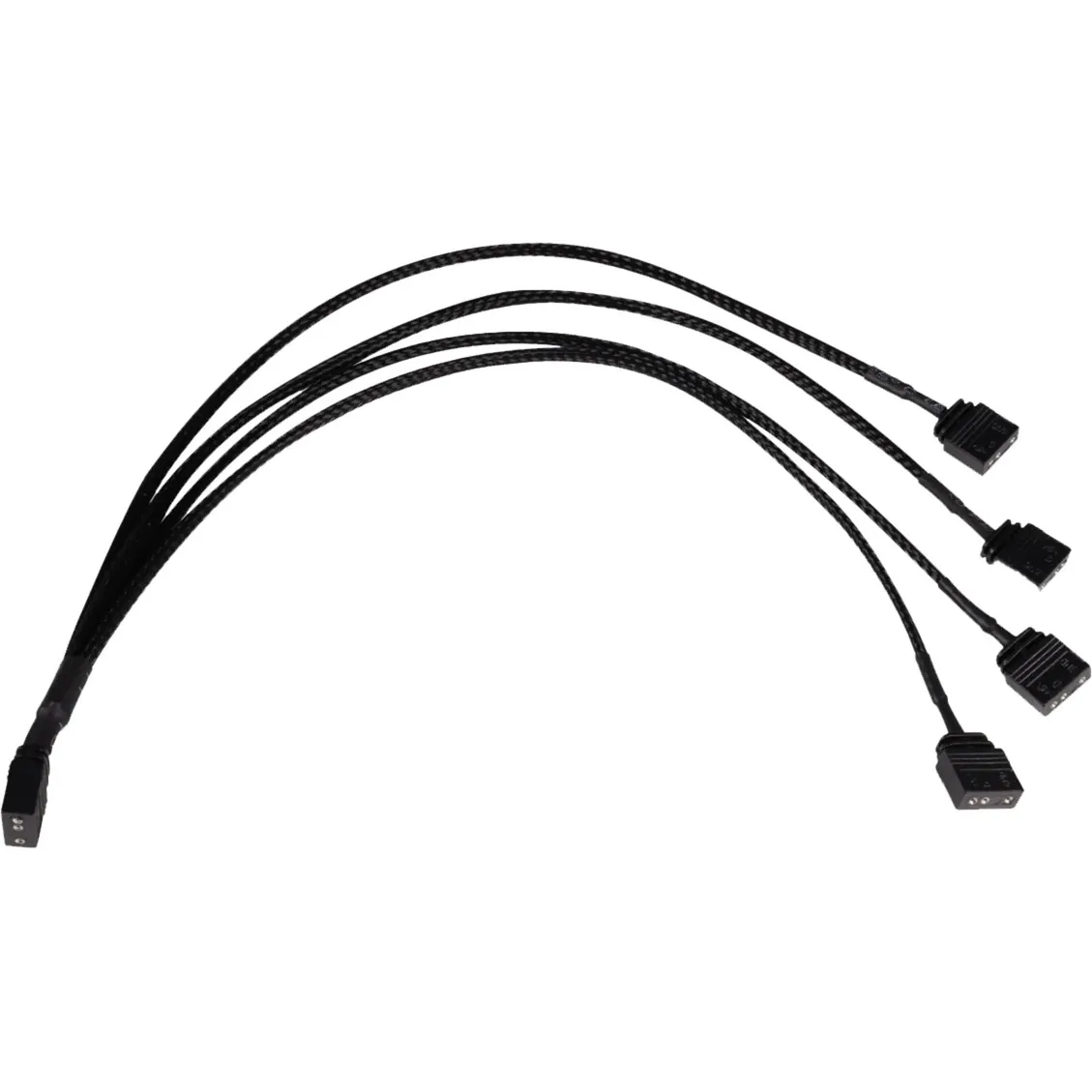 Splitter a Y cavo aRGB 3 pin a 4x 3 pin, 30 cm, Cavo a Y - immagine 1