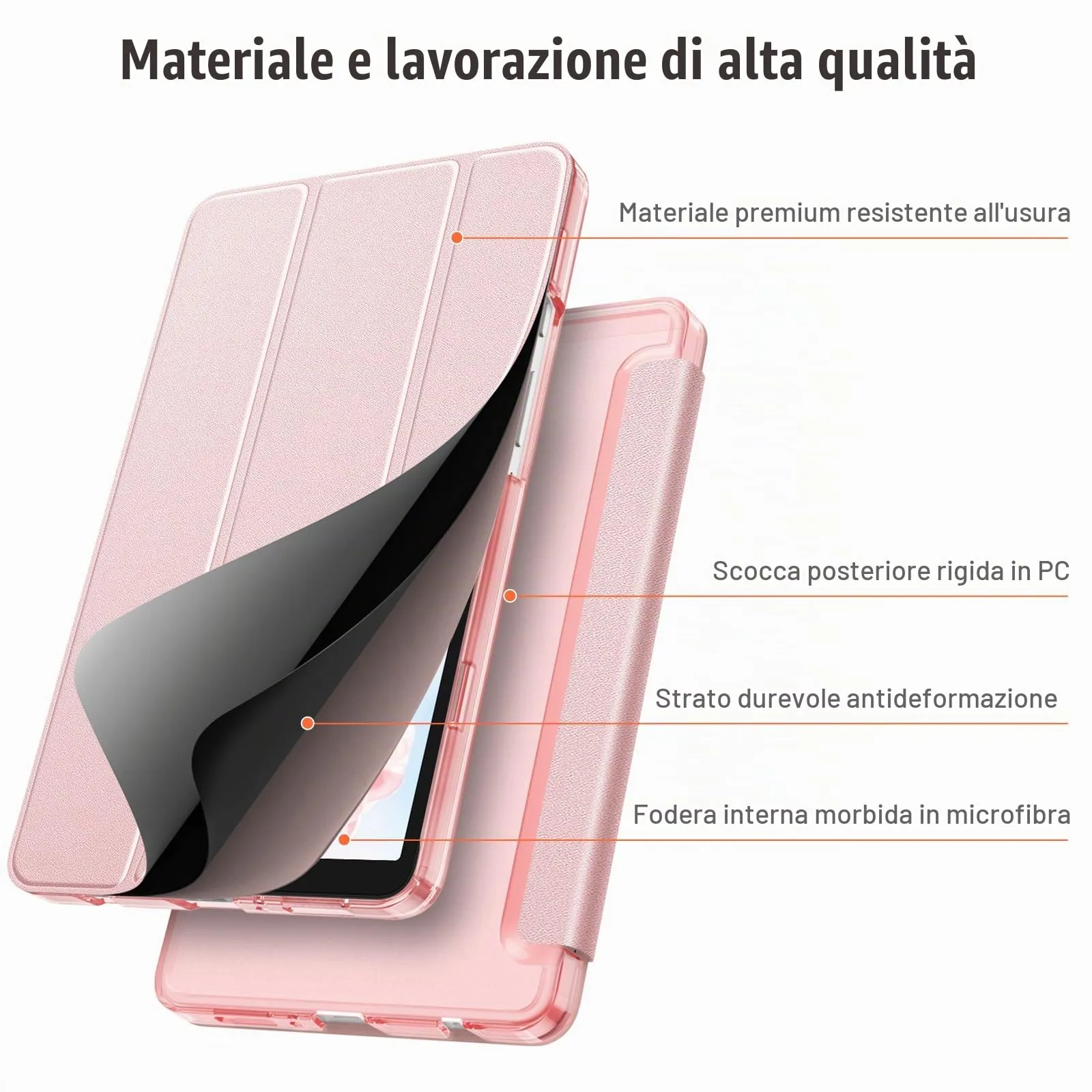 FINTIE Cover per Samsung Galaxy Tab A11 8,7 Pollici 2025 / Tab A9 8,7" 2023 - immagine 7