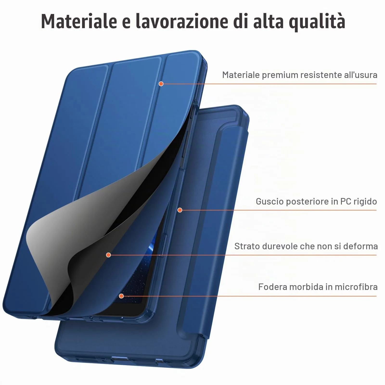 FINTIE Cover per Samsung Galaxy Tab A11 8,7 Pollici 2025 / Tab A9 8,7" 2023 - immagine 7