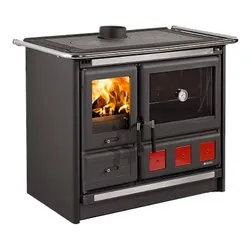 Cucina legna 10,5kW ROSA XXL Vst 16 Steel Antracite 5 stelle (107,4x66,9x86,1cm) - immagine 1