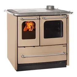 Cucina legna 7,5kW SOVRANA EASY 16 Caramello 4 stelle (96,4x64,1x86cm) - immagine 1