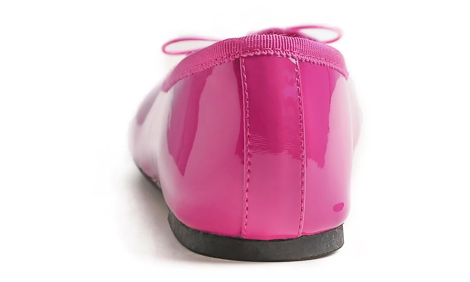 Feversole Cuscino Variopinto della Schiuma di Memoria del Macaroon delle Donne Insock Balletto del Brevetto Pitaya Fucsia 38 EU - immagine 5