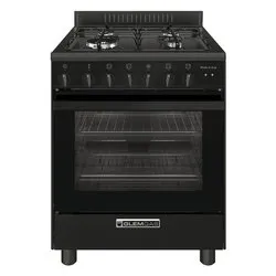 Cucina gas 4 zone Forno elettrico SPECIALISTA SE SA66TBK Black Classe A (60x60x85cm) - immagine 1