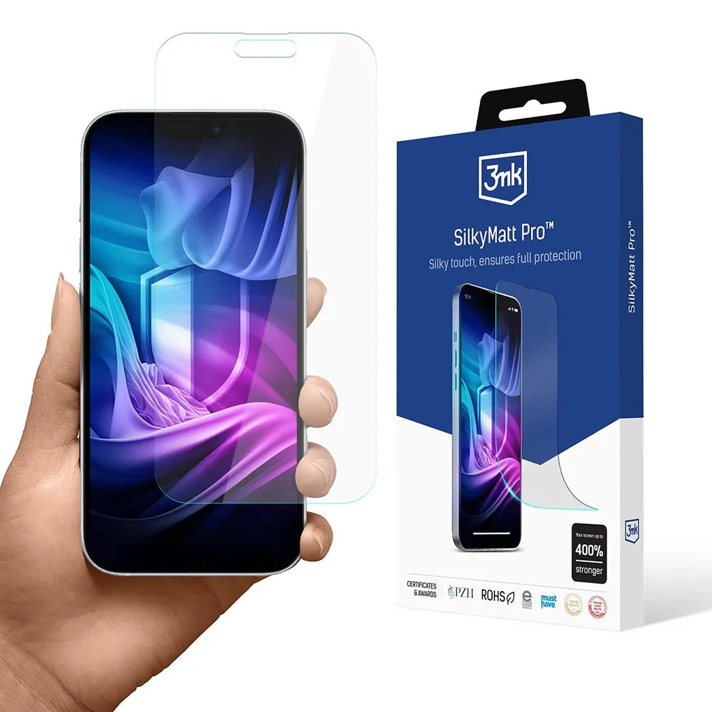 Pellicola Protettiva Schermo Matte 3MK Silky Pro per Apple iPhone 17 Pro, Plastica - immagine 1