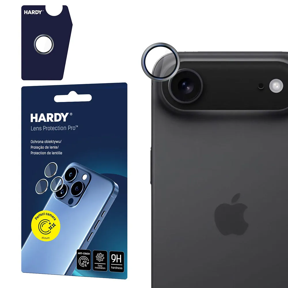 Pellicola protettiva Posteriore 3MK Hardy Protection Pro per Apple iPhone 17 Air, Vetro Temperato, Grigio - immagine 1