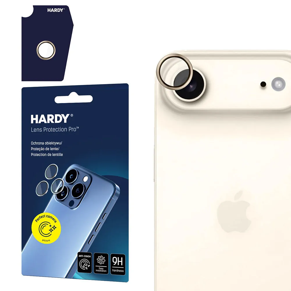 Pellicola protettiva Posteriore 3MK Hardy Protection Pro per Apple iPhone 17 Air, Vetro Temperato, Dorata - immagine 1