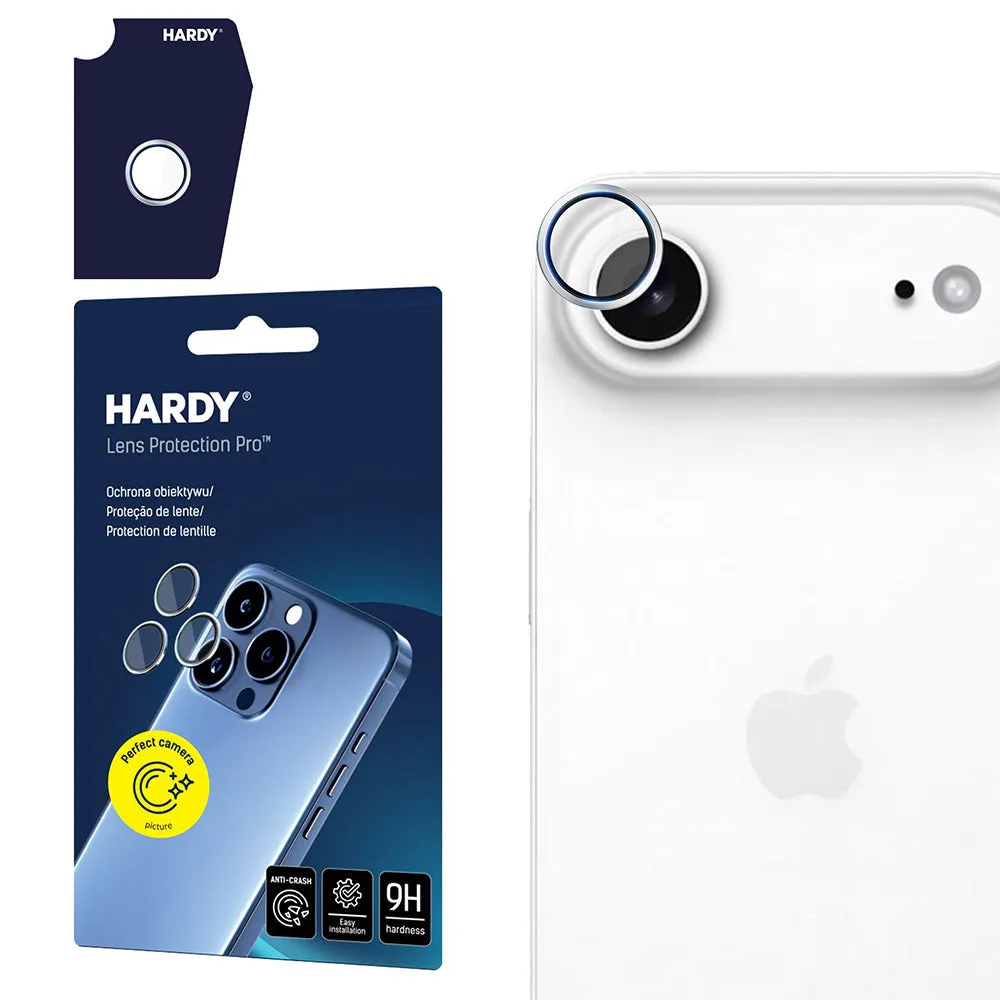 Pellicola Protettiva Posteriore 3MK Hardy Protection Pro per Apple iPhone 17 Air, Vetro Temperato, Argento - immagine 1