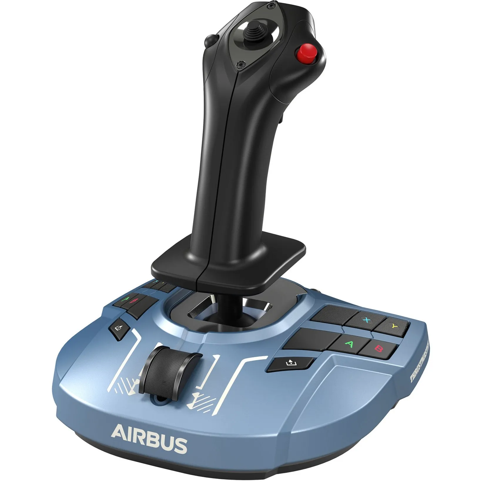 TCA Sidestick X Airbus Edition Nero, Blu USB Flightstick Analogico/Digitale PC, Xbox Series S, Xbox Series X, Joystick - immagine 1