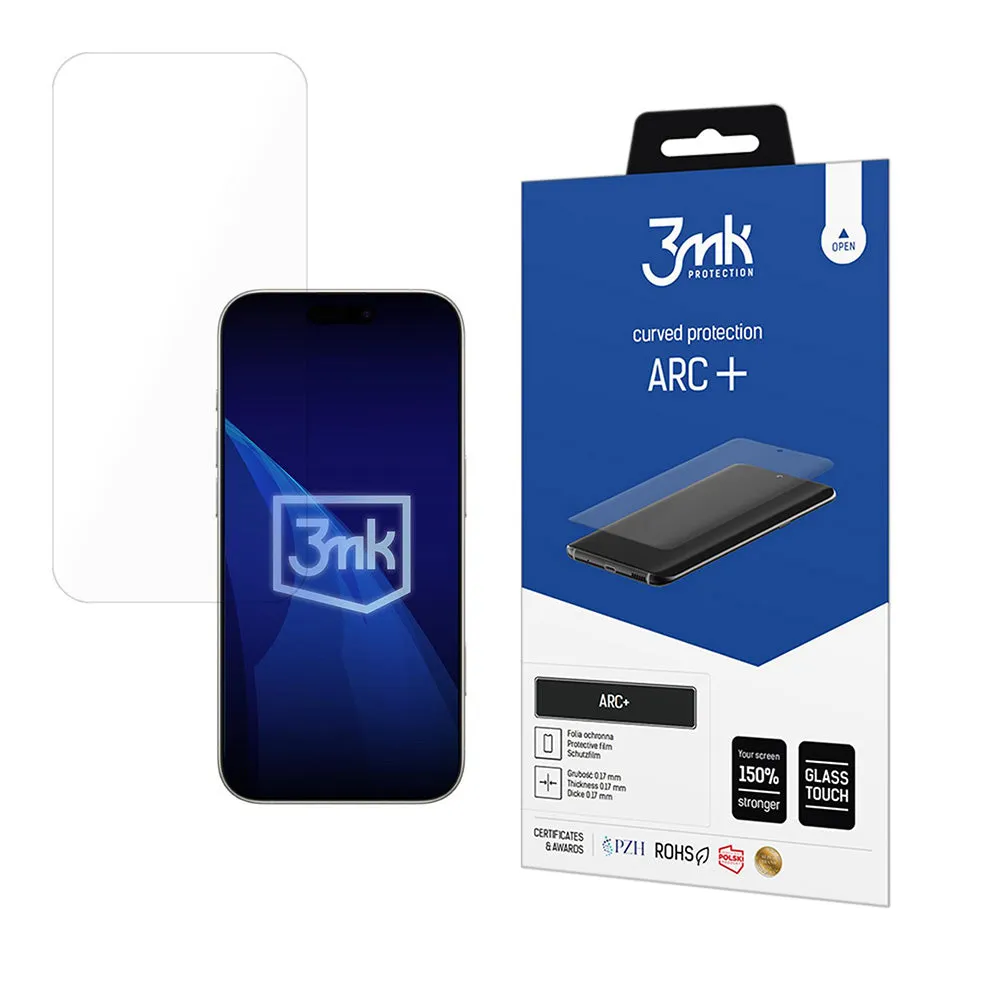 Pellicola protettiva per schermo 3MK ARC+ per Apple 17 Pro Max, Plastica - immagine 1