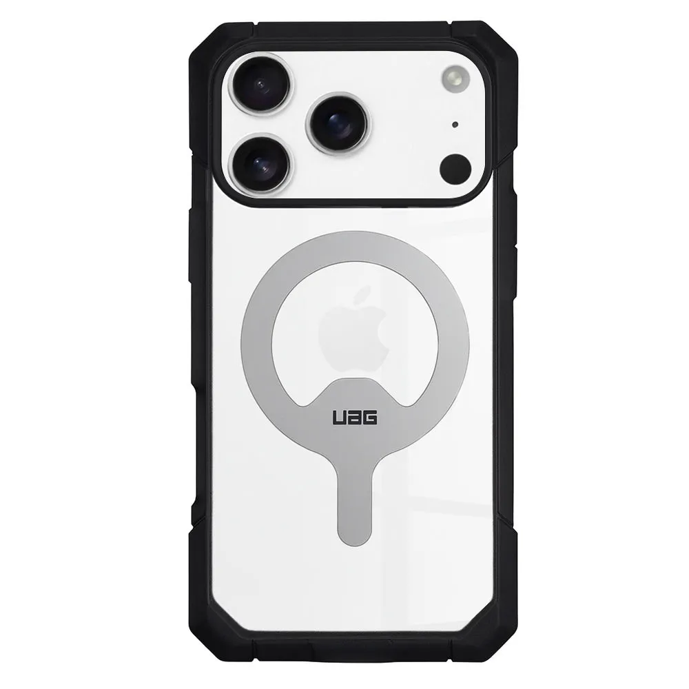 Custodia MagSafe per Apple iPhone 17 Pro, Urban Armor Gear, Trooper, Grigio Trasparente - immagine 1