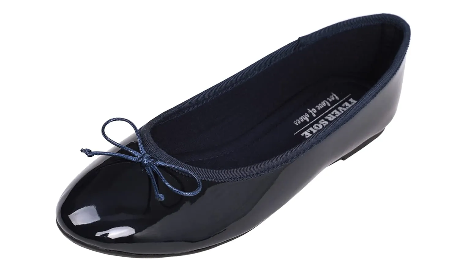Feversole Ballerina in Vernice Colorata con Cuscino in Memory Foam per amaretti da Donna - immagine 1