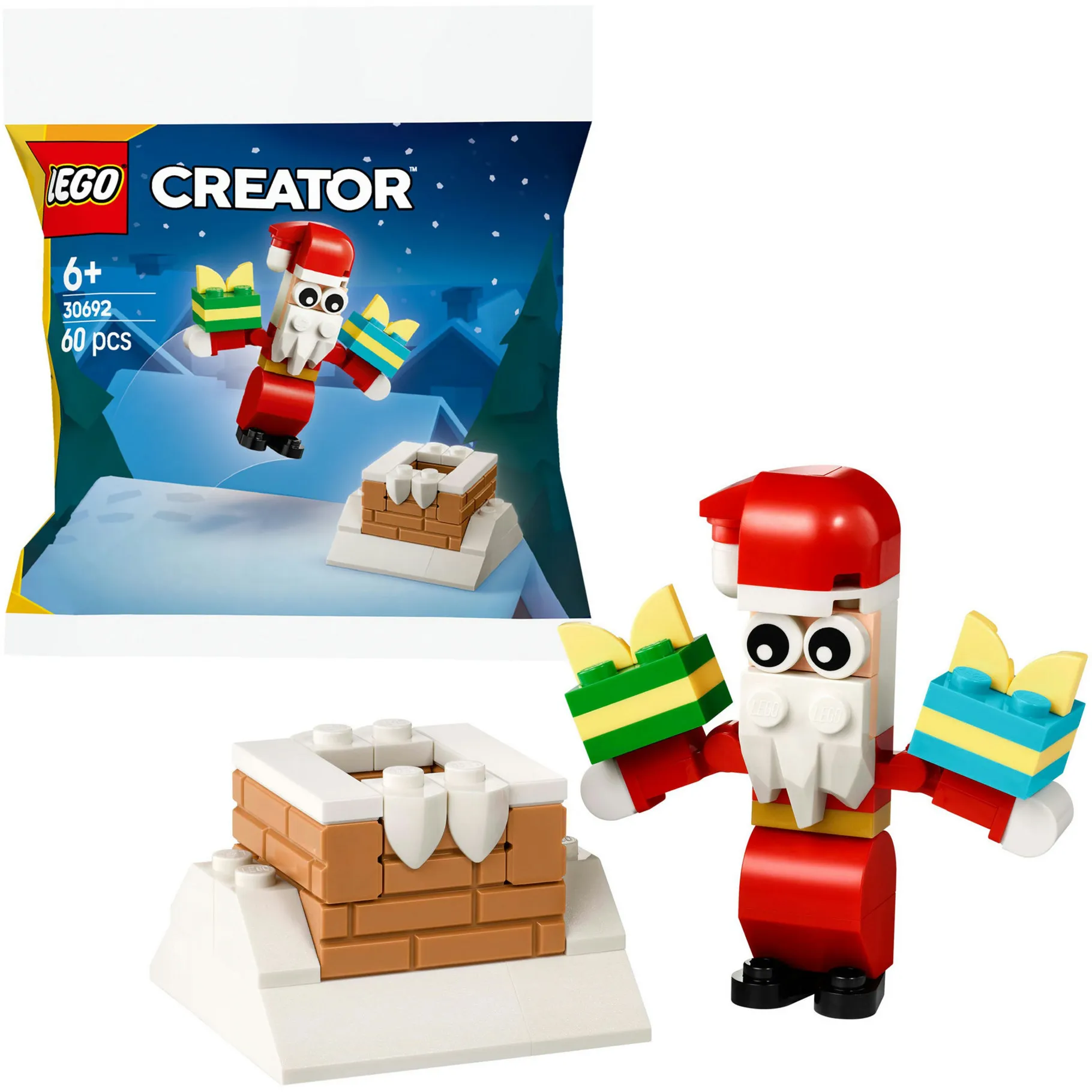 Creator Divertimento natalizio con Babbo Natale, Giochi di costruzione - immagine 1