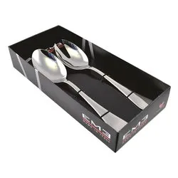 Set posate insalata 2 pz Inox (23,5cm) ELITE Cromo lucido C03EL 10 - immagine 1