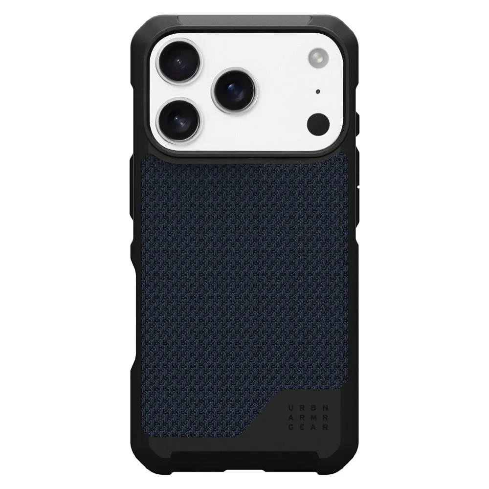 Custodia MagSafe per Apple iPhone 17 Pro, Urban Armor Gear, Metropolis LT Kevlar, Blu marino - immagine 1