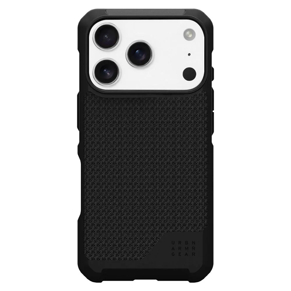 Custodia MagSafe per Apple iPhone 17 Pro, Urban Armor Gear, Metropolis LT Kevlar, Nera - immagine 1
