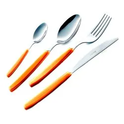Set posate tavola 24 pz Inox 18/0 CROMO Cromo lucido P13BCM 1235 - immagine 1