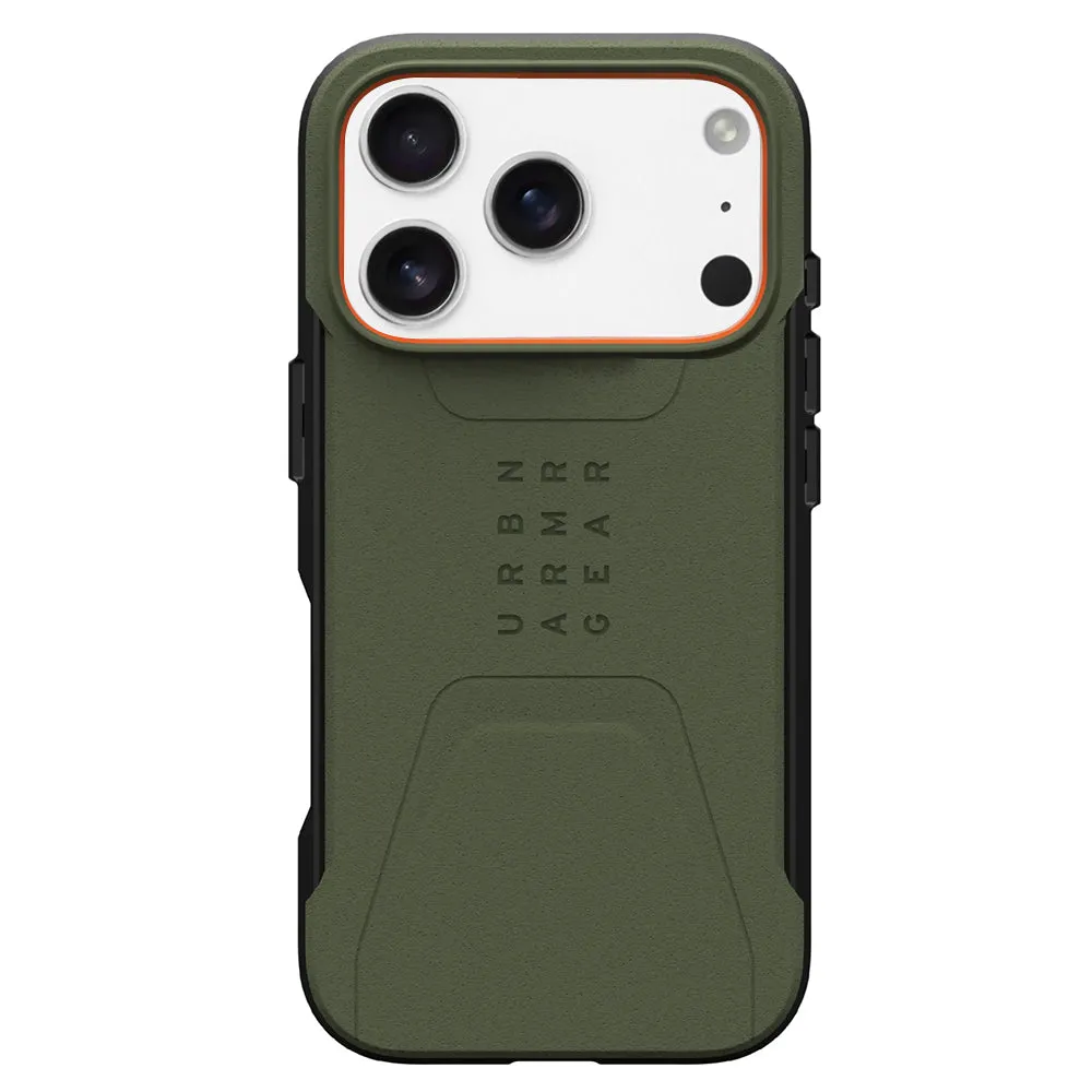 Custodia MagSafe per Apple iPhone 17 Pro Max, Urban Armor Gear, Civilian, Verde - immagine 1