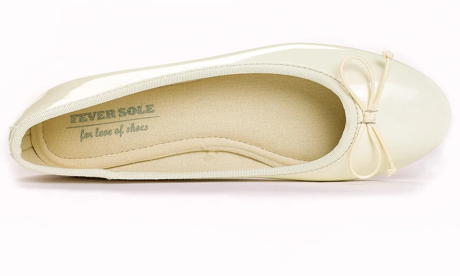 Feversole Ballerina in Vernice Colorata con Cuscino in Memory Foam per amaretti da Donna - immagine 4