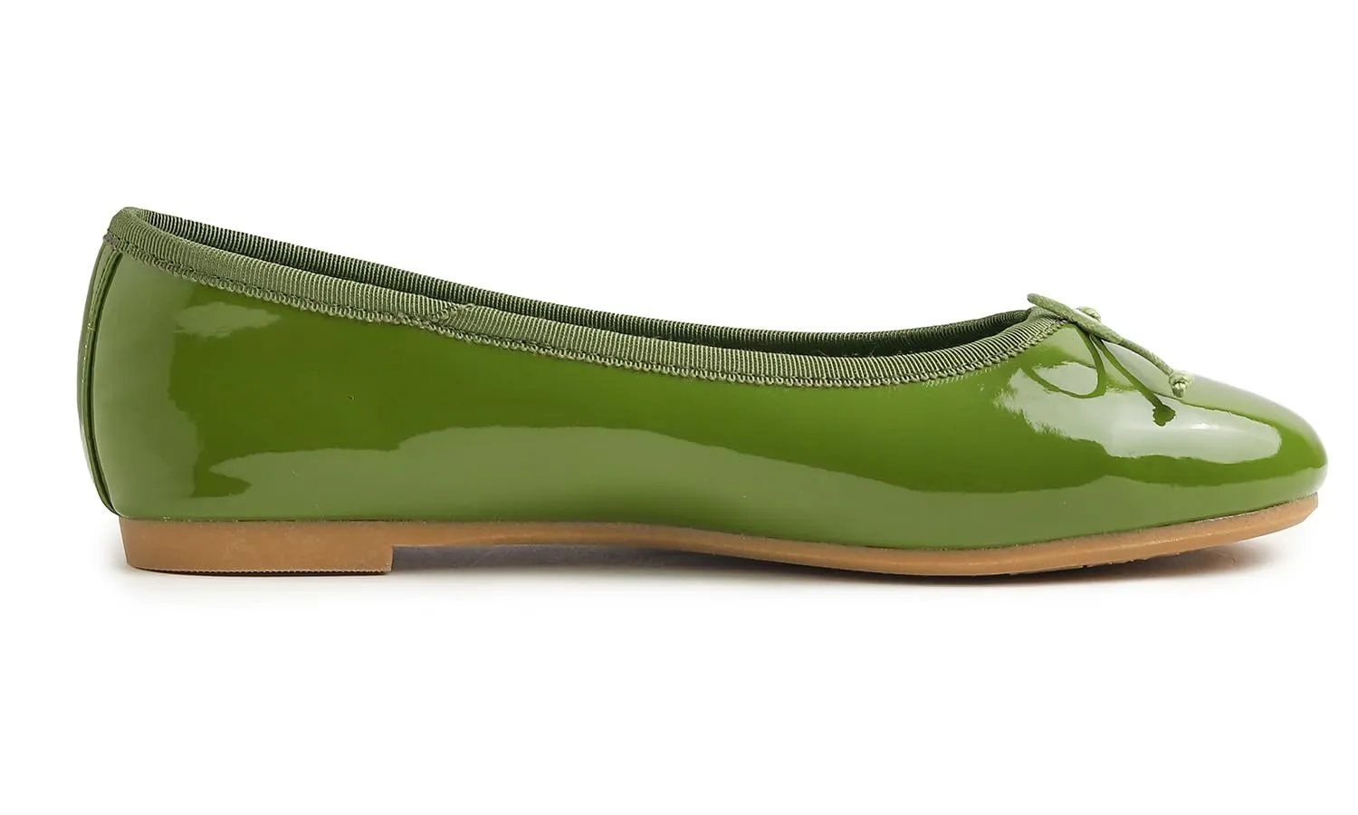Feversole Cuscino Variopinto della Schiuma di Memoria del Macaroon delle Donne Insock Balletto del Lacca Verde Smeraldo 41 EU - immagine 4