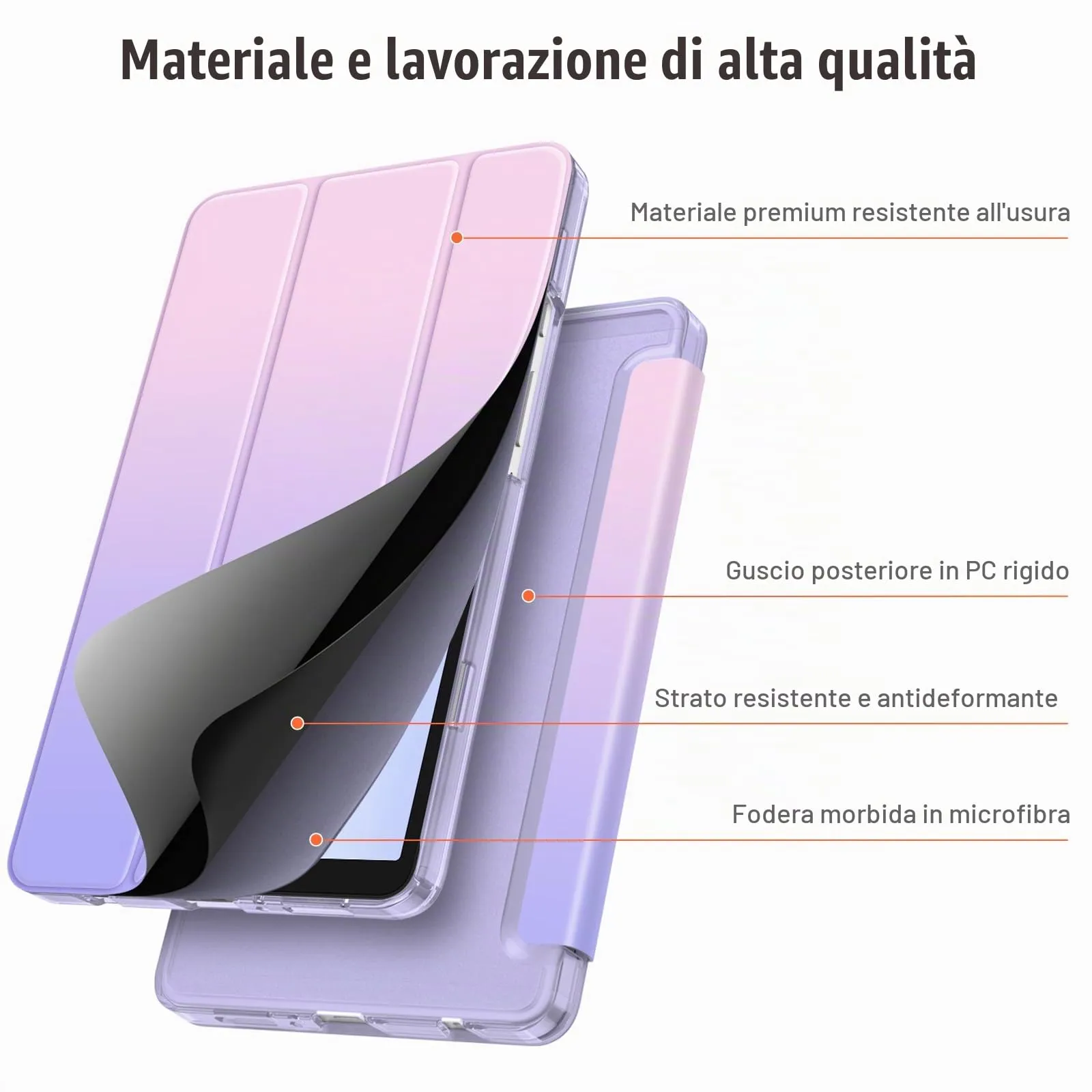 FINTIE Cover per Samsung Galaxy Tab A11 8,7 Pollici 2025 / Tab A9 8,7" 2023 - immagine 6