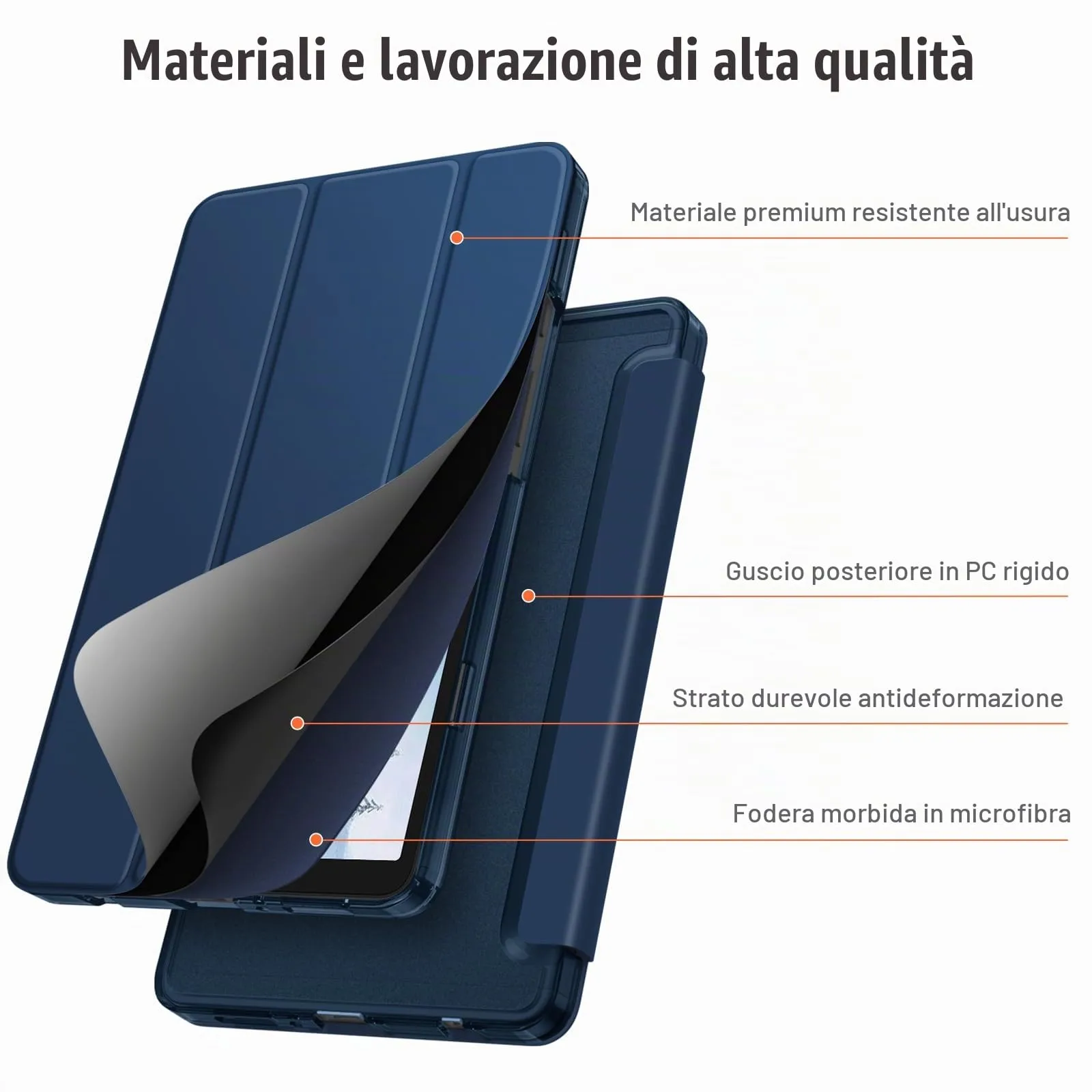 FINTIE Cover per Samsung Galaxy Tab A11 8,7 Pollici 2025 / Tab A9 8,7" 2023 - immagine 7