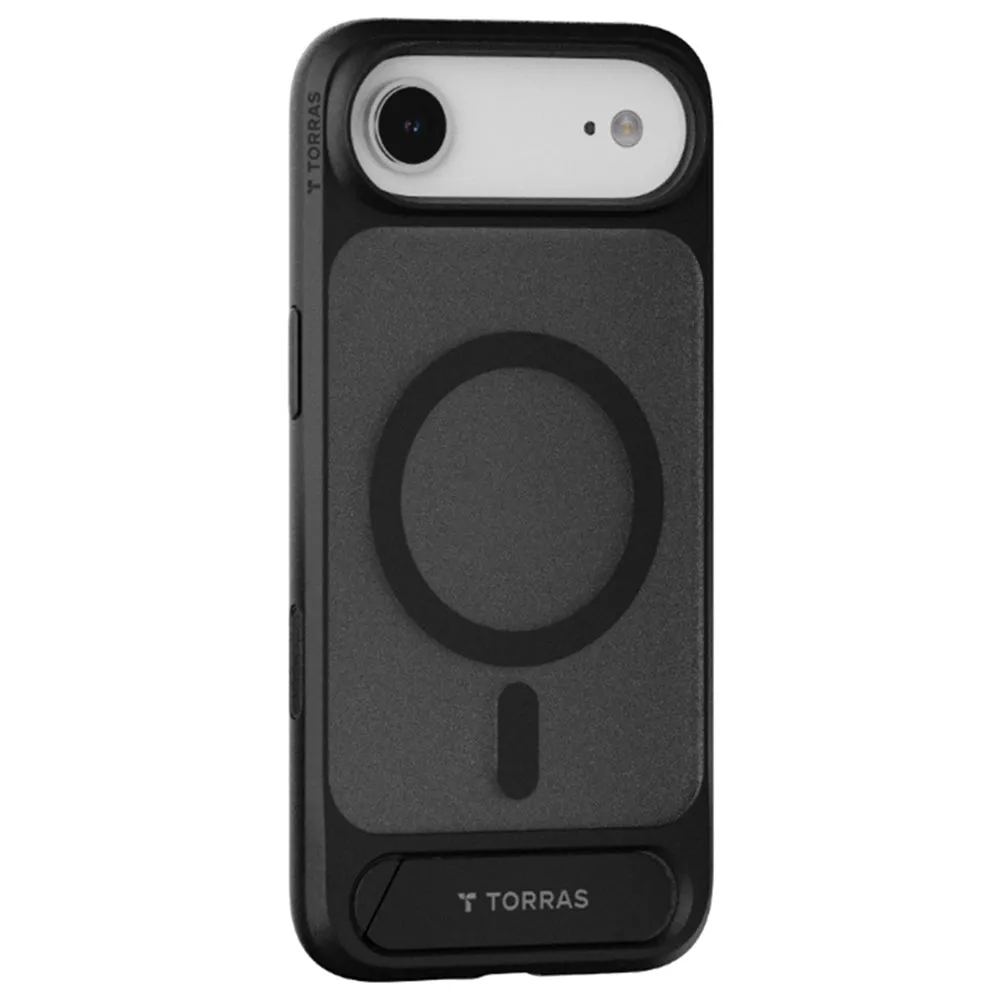 Custodia MagSafe per Apple iPhone 17 Air, Torras, Pstand, Nera - immagine 1