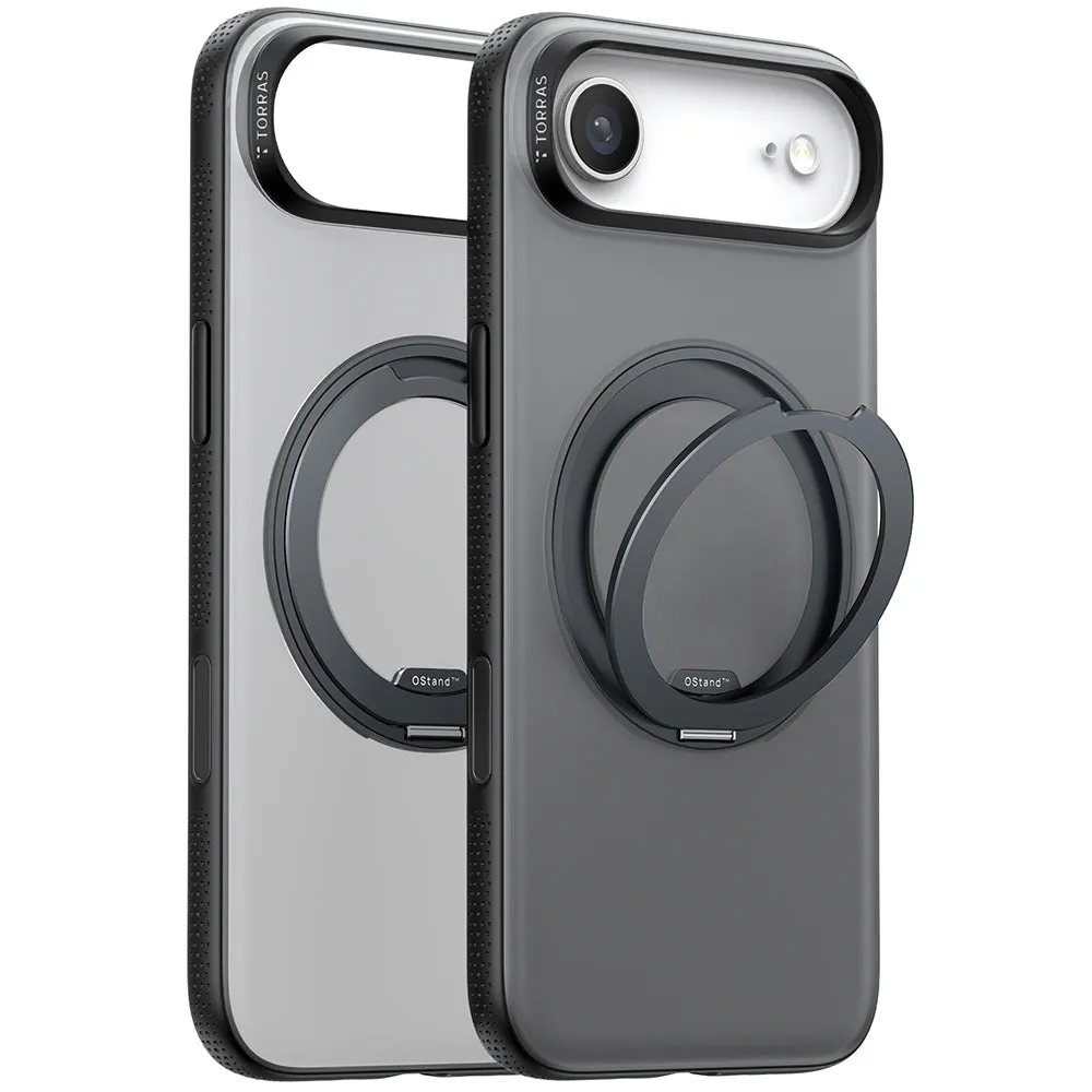 Custodia MagSafe per Apple iPhone 17 Air, Torras, Ostand R Fitness, Nera - immagine 1
